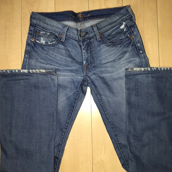 7 For All Mankind Bootcut Jeans - Picture 2 of 7